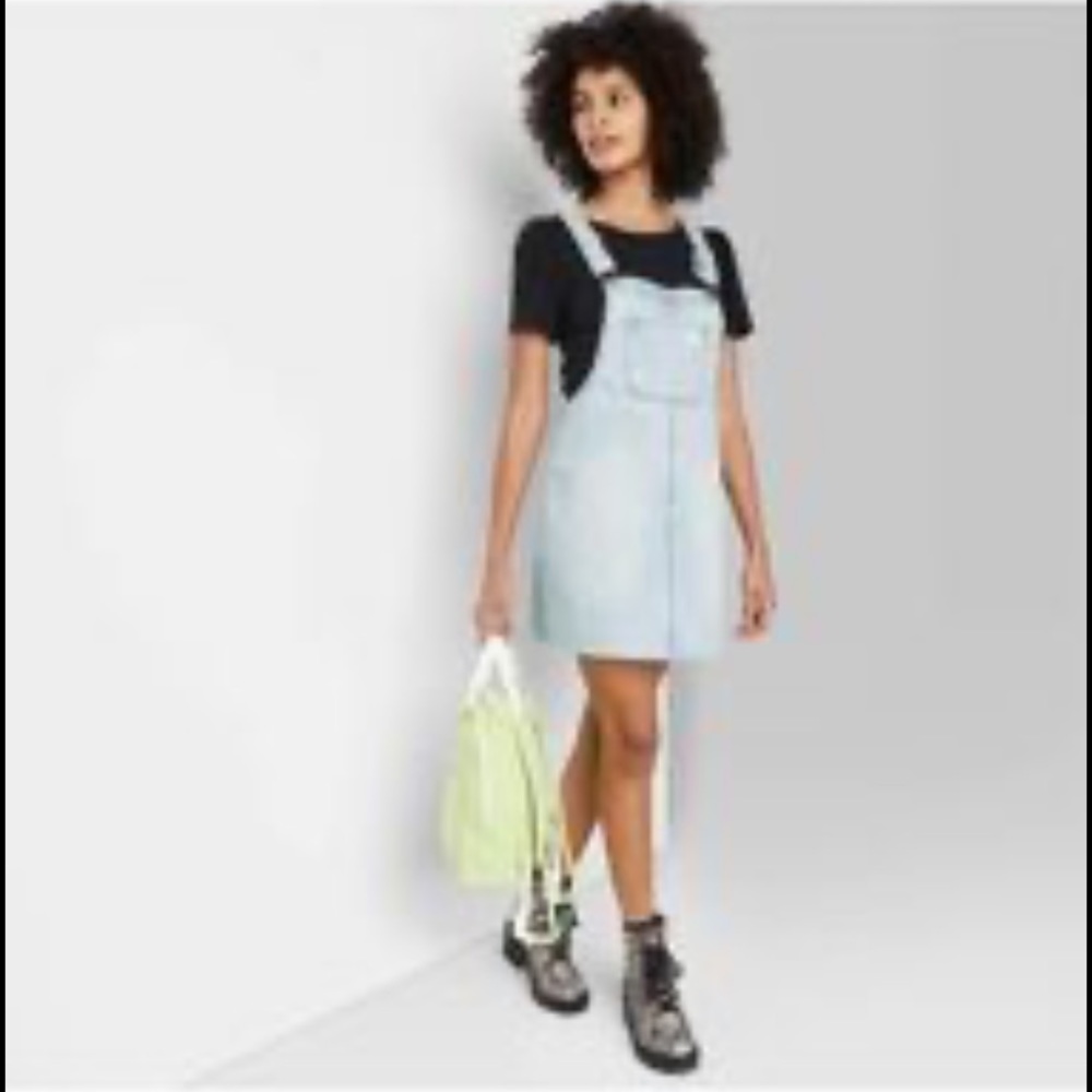 Target wild fable overall mini dress